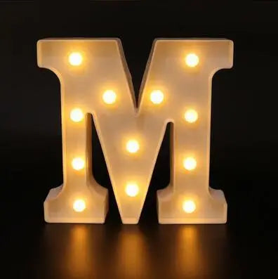Lampes lettre lumineuses LED