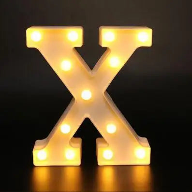Lampes lettre lumineuses LED
