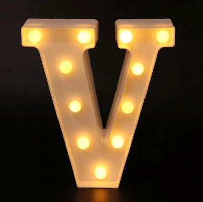 Lampes lettre lumineuses LED