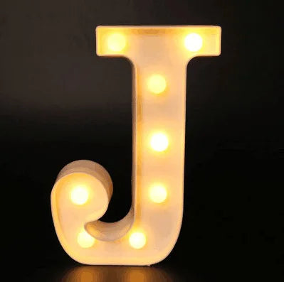 Lampes lettre lumineuses LED