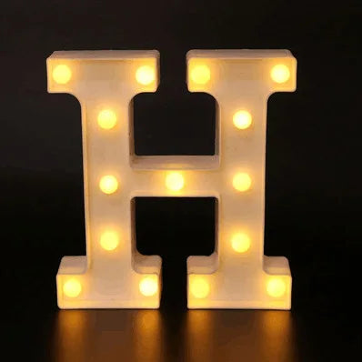Lampes lettre lumineuses LED