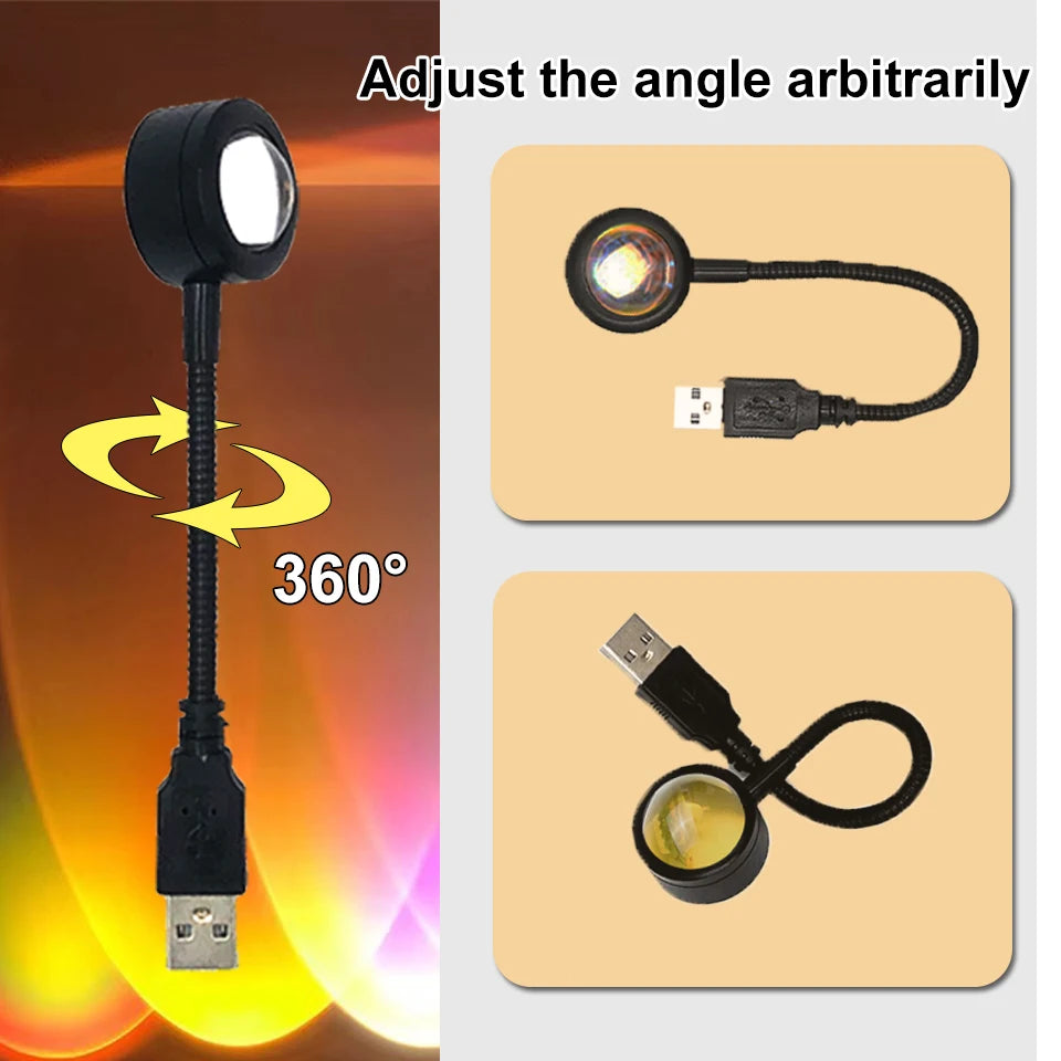 Lampe imitation soleil LED