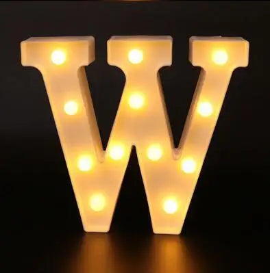 Lampes lettre lumineuses LED
