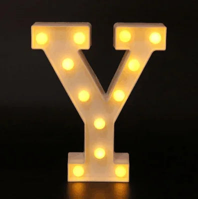 Lampes lettre lumineuses LED