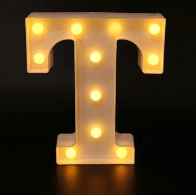 Lampes lettre lumineuses LED