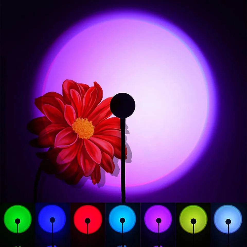 Lampe imitation soleil LED