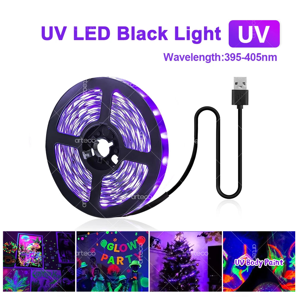 LED USB Violette
