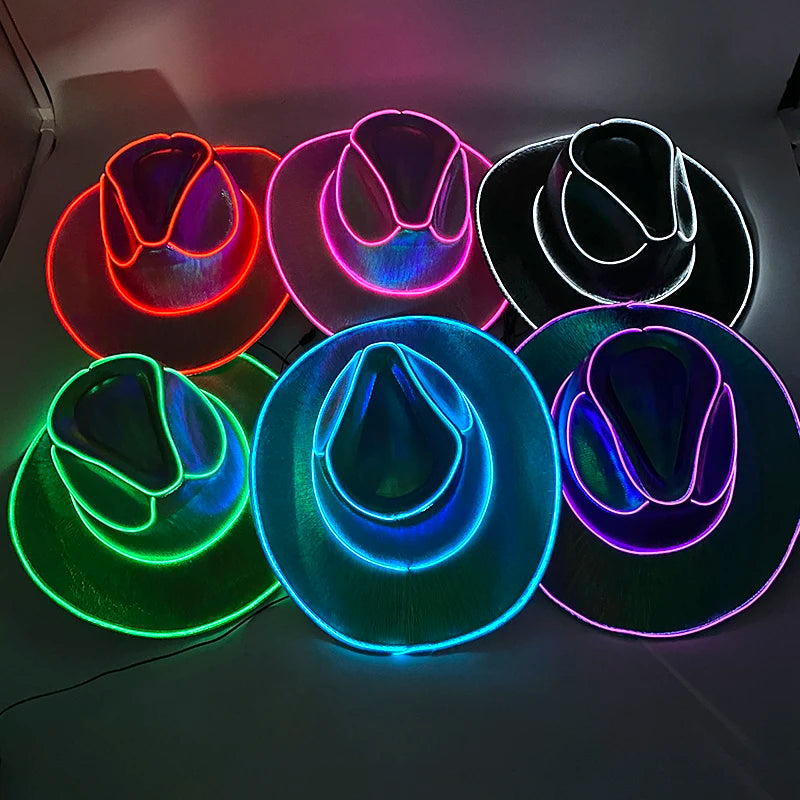 Chapeau LED Cowboy Western