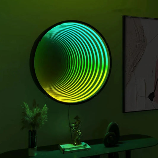 Mirror néon LED Infini