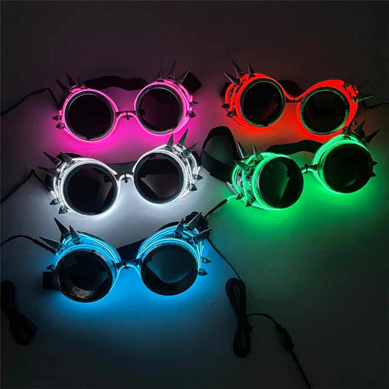 Lunettes LED Fluorescente Néon