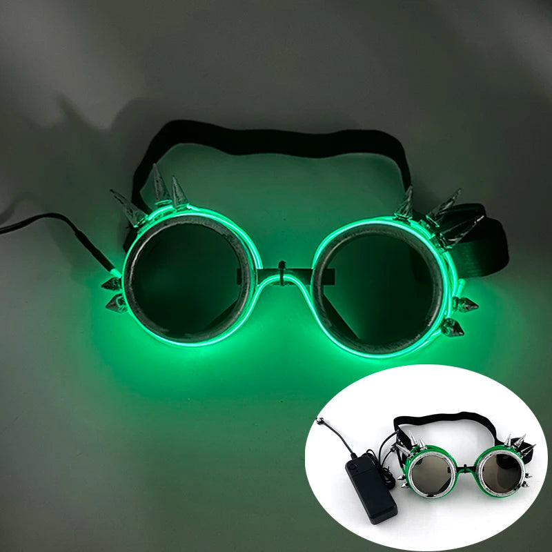 Lunettes LED Fluorescente Néon