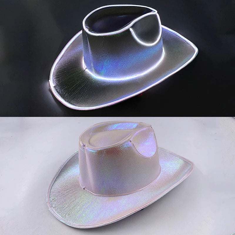 Chapeau LED Cowboy Western