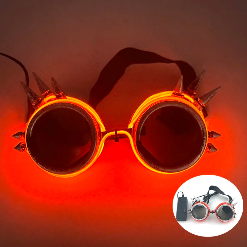 Lunettes LED Fluorescente Néon