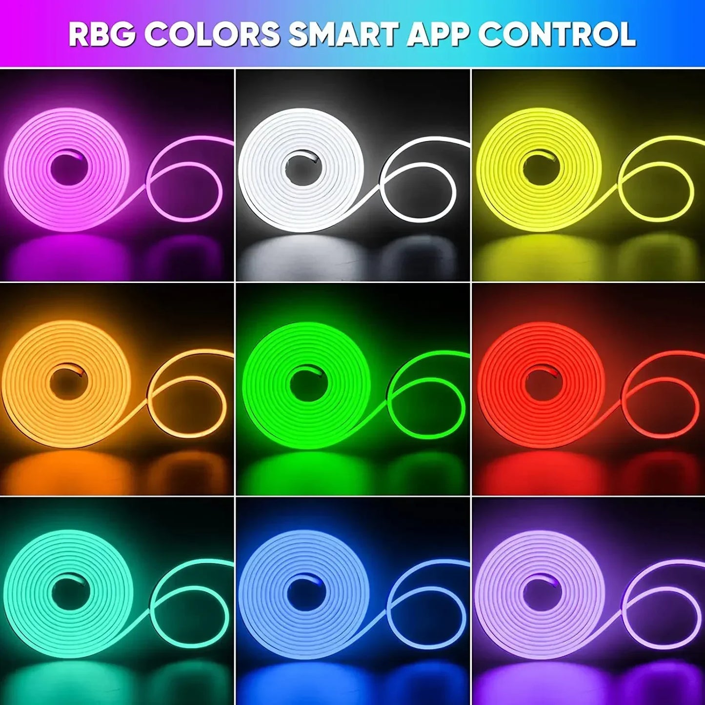 Bande RGB néon LED