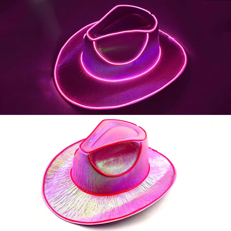 Chapeau LED Cowboy Western