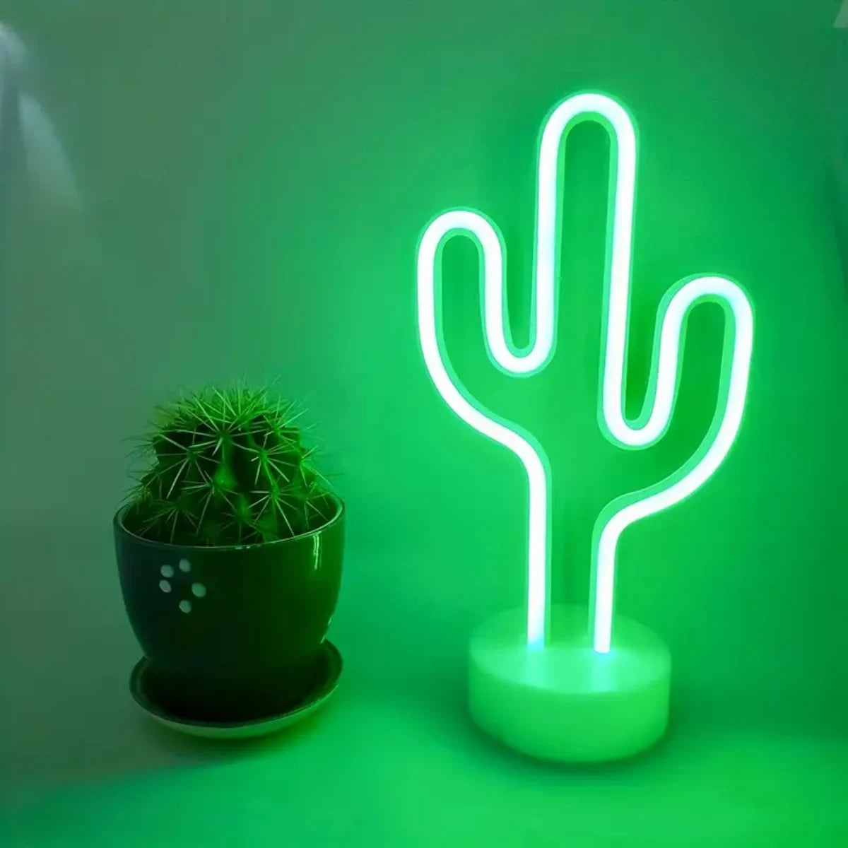 Cactus en néon