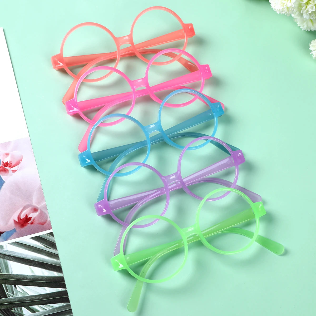 Lunettes fluorescentes