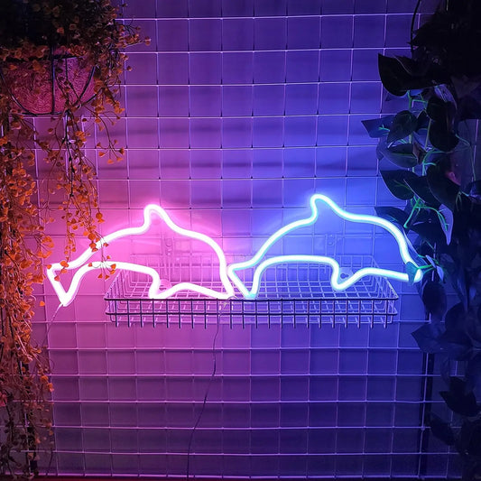 Dauphin néon LED