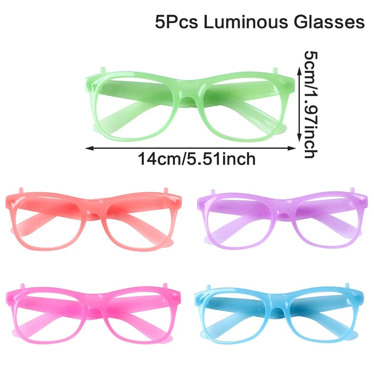 Lunettes fluorescentes