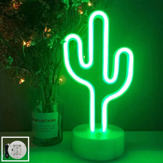 Cactus en néon