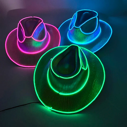 Chapeau LED Cowboy Western