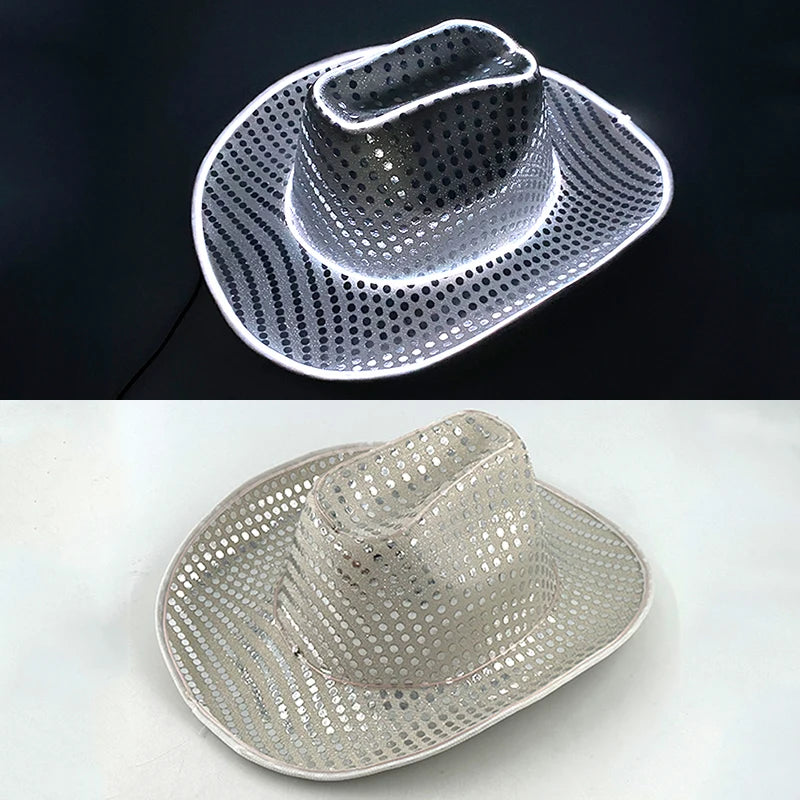 Chapeau LED Cowboy Western