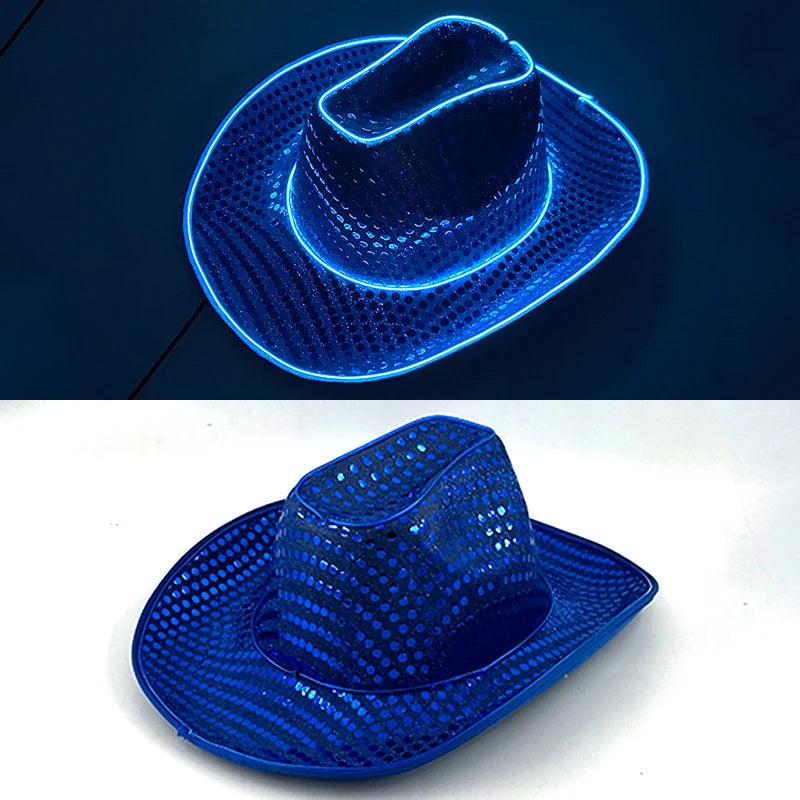 Chapeau LED Cowboy Western